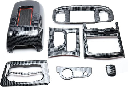 Interior Trim for Dodge Charger 2015-2024 Gear Shift Panel Trim with Console Cover