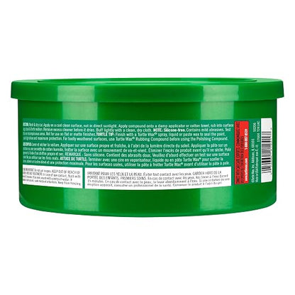 Turtle Wax T241AC Polishing Compound, 10.5 oz, Paste White
