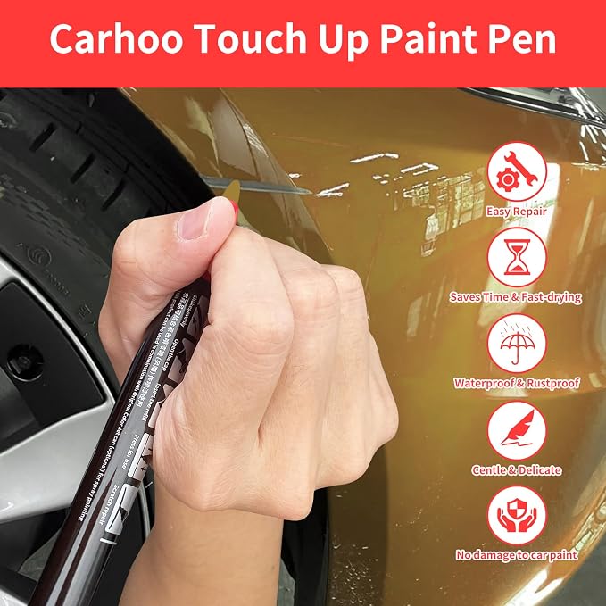 Carhoo B53 Sparkling Brown Metallic Compatible with BMW Touch Up Paint Pen - 0.56 Fl Oz (16ml)