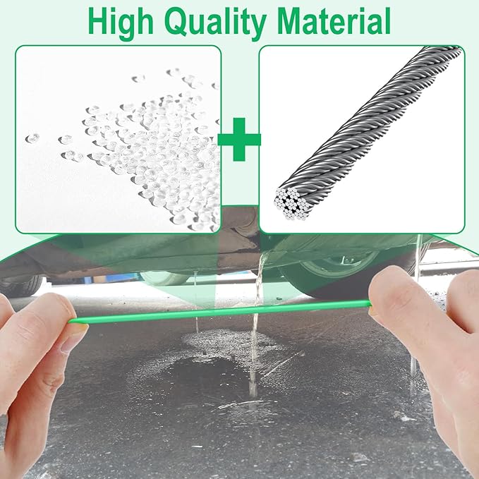 Auto Sunroof Drain Cleaning Tool, 78 Inch Flexible Tube Cleaning Brush, Drain Brush Extra Long Pipe Cleaners for Cars, Car Accessories, Car Sunroof Drain Hole Cleaner for Drains, Sewers, Windshields