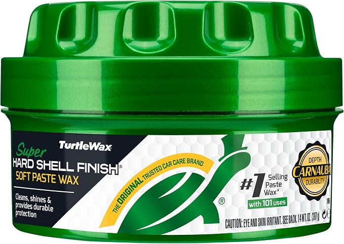 Turtle Wax T-222R Super Hard Shell Paste Wax - 14 Fl Oz.