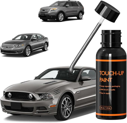 UJ Sterling Gray Touch Up Paint for Ford, DIY Car Paint Scratch Repair Kit, Automotive Paints, Quick & Easy Fix Scratch Repair for F150/Taurus/Transit/Explorer/Mustang/Escape/Focus/Fiesta/Edge