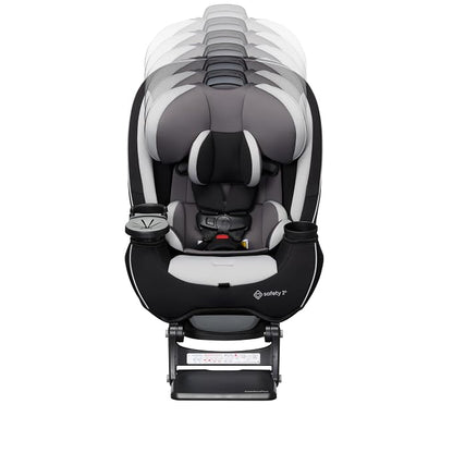 Safety 1st Grow and Go Extend ‘n Ride LX All-in-One Convertible Car Seat, Black Pepper