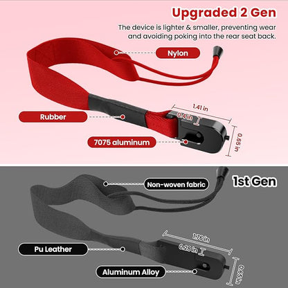 Kaishengyuan Upgraded Rear Seat Quick Release with Elastic Rope Compatible with Ford F-150 (2009+) & F-250/350 (2017+)