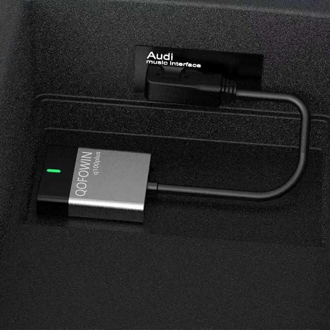 Audi Bluetooth car Music High-Definition Adapter,Wireless Audio Music Adapter,Compatible with Audi 3G AMI, 2G AMI Interfaces,Mercedes Media,Mercedes Music,and Volkswagen Music Interface