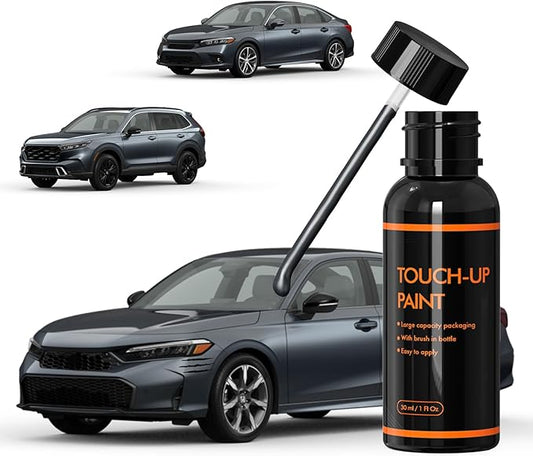 NH904M Meteorite Gray Touch Up Paint for Honda, DIY Car Paint Scratch Repair Kit, Automotive Paints, Quick & Easy Fix Scratch Repair for Accord/CRV/Civic/Freed