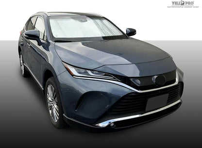 YelloPro Custom Fit Front Windshield Reflective Sunshade for 2021 2022 2023 2024 Toyota Venza SUV, LE, XLE, Limited, Sun Shade Protector Accessories [Made in USA]
