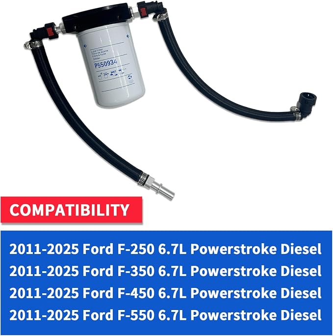 Upgraded Woven CP4 Disaster Prevention Kit Compatible with 2011-2022 Ford F250 F350 F450 F550 Super Duty - 6.7L Powerstroke Diesel Engine Replace# CP4-6.7F-BP-G2.1, 7031190