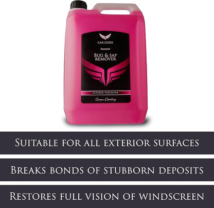 Car Gods Thanatos Bug and Sap Remover, 169 Fl Oz