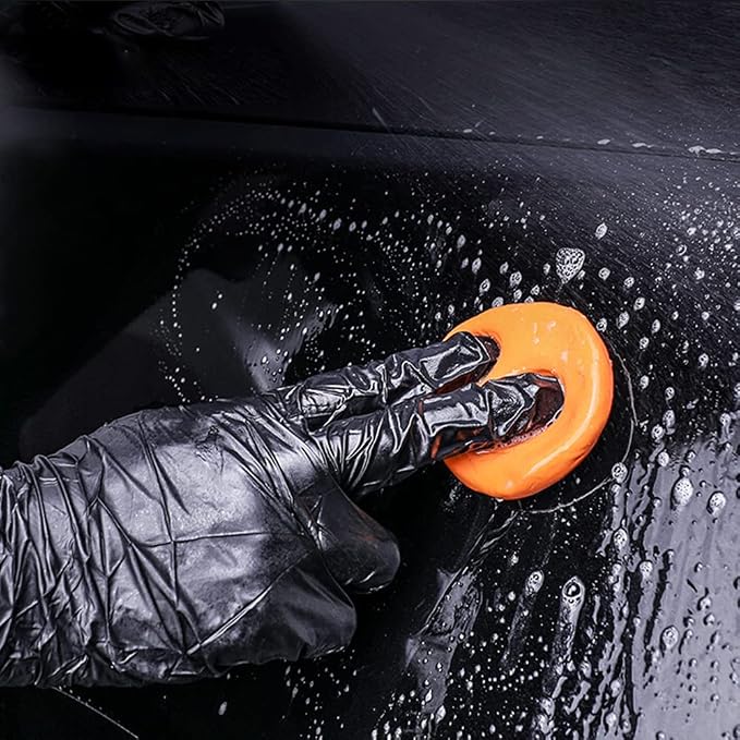 Clay Bar and Luber Synthetic Lubricant Kit, SPTA 3 Pack 300g, Medium Duty Clay Bars Detailing Magic Clay Bar with 16oz Luber Synthetic Lubricant for Car Wash Car Detailing Clean,RV, Bus,Glass Cleaning