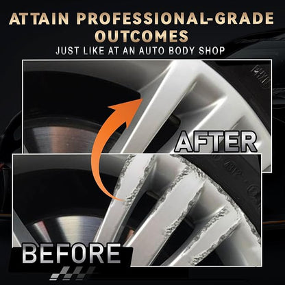 Silver Wheel Paint, Efficient Silver Touch Up Paint for Rim, Quick and Easy Remover Curb Rash, Car Scratch and More, Universal and Color Accurate, Long lasting, Resists Water, Uv Rays