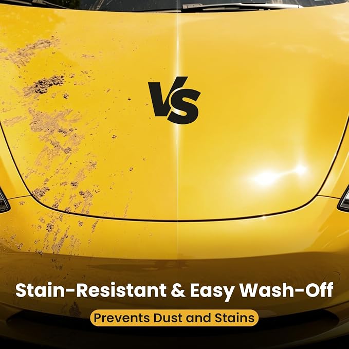 2 Pcs Ceramic Coating for Cars: Quick Effect Coating Agent for Maximum Gloss & Shine Paint Protection - Hydrophobic Car Wax Spray for RVs Motorcycles Boats ATVs Paint Glass Metal