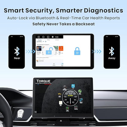 Wireless CarPlay & Android Auto Adapter, 4GB+32GB Magic AI Box | Newly Upgraded AI Assistant, Dual-WiFi Stability, Video & Music Apps, Compatible with Wired Factory CarPlay and Android Auto