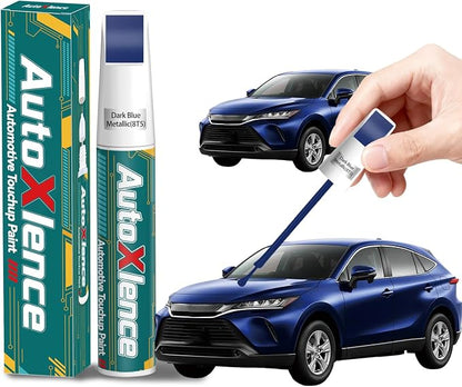 8T5 Dark Blue Metallic Touch Up Paint Compatible with Toyota Car Paint Pen Scratch Repair Automotive Scratch Remover Fix Exact Color Match