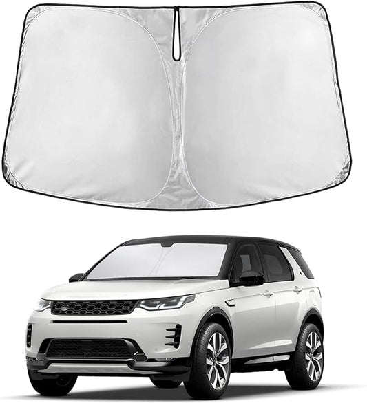 EcoNour Windshield Sunshade Compatible for Land Rover Discovery Sport 2014-2024, 2025, 2026 Sun Visor for Front Windshield & Window Sun Shade Cover, UV Blocker&Protector, Car Accessories