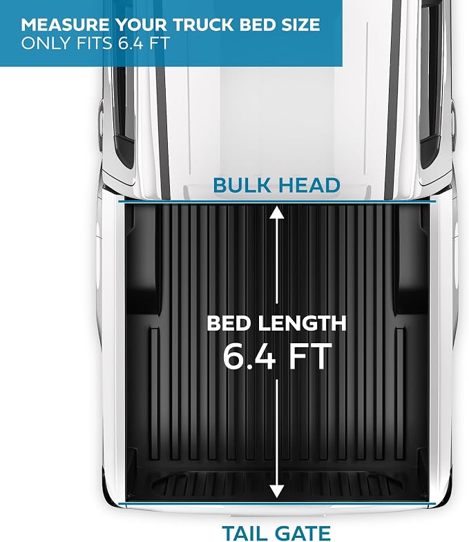 Flag Tonneau Cover Soft Tri-Fold Truck Tonneau Cover for Ram 1500 (Classic Body ONLY) (2002-2026) / Ram 2500 & 3500 (2003-2020) with 6.4 ft Bed, All-Weather Folding Truck Bed Cover (NO RAMBOX)