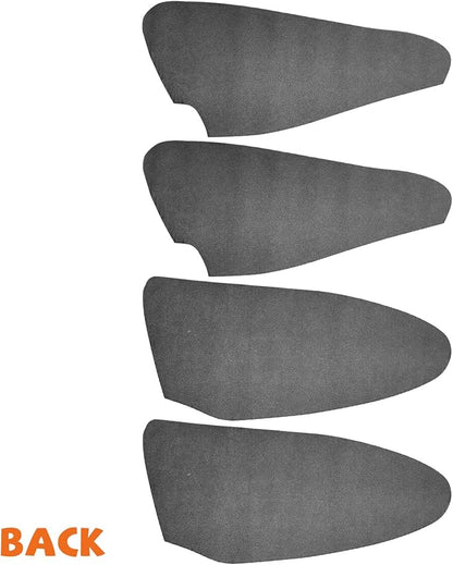 RUIANTE 4pcs Door Panel Cover Trim Replacement Compatible for Accent 2010-2016 Car Interior Accessories (Black)