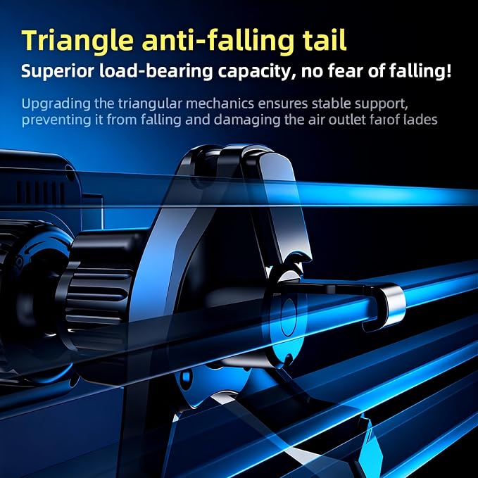 Wireless Car Charger, 2026 Upgrade 15W Fast Charging with LED Light Auto Clamping Phone Holder for iPhone 16/15/14/13 Mini Pro Max, Samsung Galaxy S25 Ultra, S24/S23 etc (Black + Fixed Bracket)