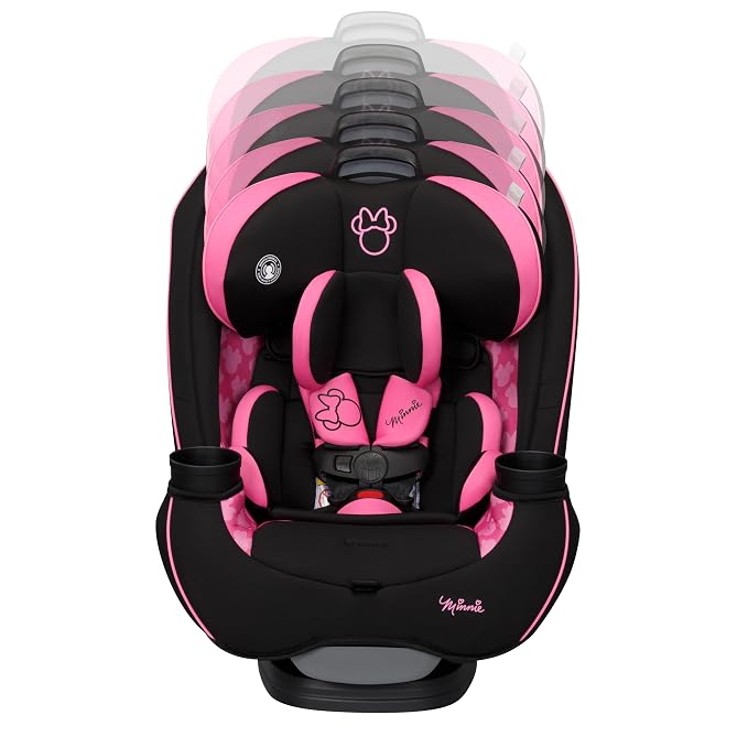 Disney Baby Grow and Go All-in-One Convertible Car Seat, Infant to Toddler Carseat, Simply Minnie 2