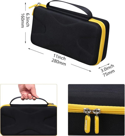 Aproca Case Compatible with HOTO Handheld Car Vacuum Cleaner Cordless, Portable Hard Storage Bag for Accessories (Case Only)