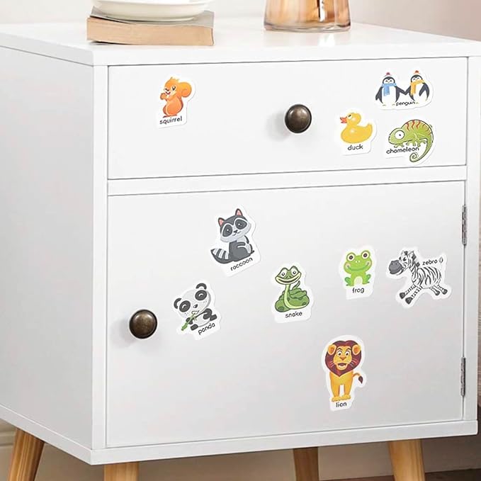 Reusable Sticker Book for Kids, Fairy Stickers Educational Learning Toys Travel Stickers Activity Books for Toddler Girls Boys Age 3+ Birthday Gifts