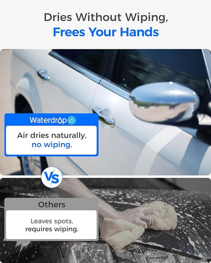 Waterdrop Spotless Car Wash System with Resin, Deionized Water System, Spot Free, Works for All Vehicles, RV, Motorcycles, Windows, Boats, Planes and More, No Towel Drying