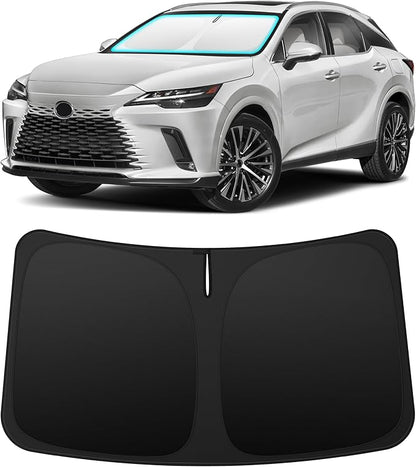 INSAUTO Custom Fit Windshield Sun Shade Accessories for Lexus RX 2023-2026, Foldable Front Window Sunshade, UV & Heat Reflector, Keeps Interior Cool, Includes Storage Bag