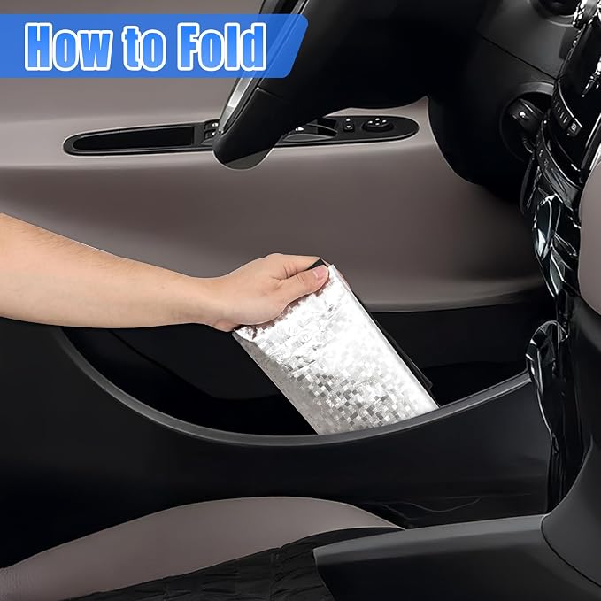 ZATOOTO Car Window Shades for Toyota 4Runner 2017-2024, 4 Pcs Magnetic Car Window Covers, 100% UV Protection Foldable Privacy Curtains Side Window Sun Shade for Baby Breastfeeding Sleeping Camping