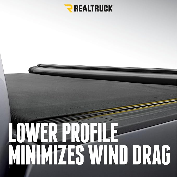 RealTruck TruXedo Pro X15 Soft Roll Up Truck Bed Tonneau Cover | 1473701 | Fits 2020-2024 Chevy/GMC Silverado/Sierra 2500/3500HD with MultiPro Tailgate 6' 10" Bed (82.2")