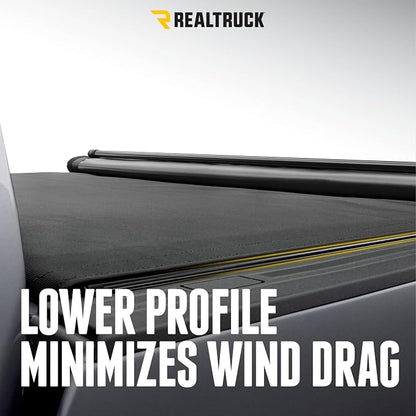 RealTruck TruXedo Pro X15 Soft Roll Up Truck Bed Tonneau Cover | 1473701 | Fits 2020-2024 Chevy/GMC Silverado/Sierra 2500/3500HD with MultiPro Tailgate 6' 10" Bed (82.2")