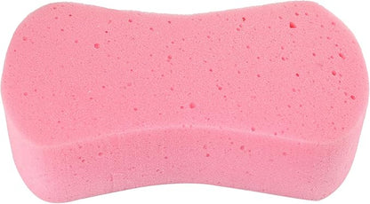 X AUTOHAUX Pink Auto Car Cleaning Sponge Block Washing Eraser Remover Pad Absorbent Foam