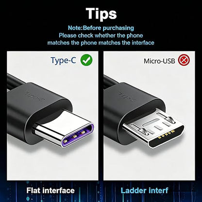 3.3FT USB A to USB C Charging Cable, Car Carplay Charger Cable for iPhone 17/16/15, iPhone 17E/16E, 15/16/17 Pro Max 15 16 Plus, iPad 10th Gen iPad Pro, Air 5th 4th Mini 6th Replacement Black