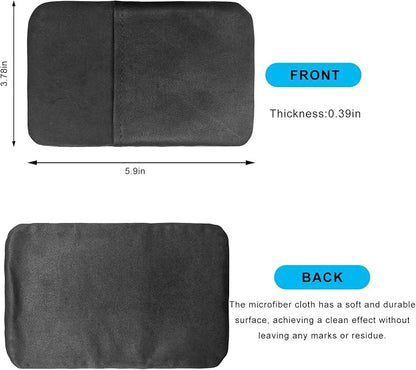 Ohleats Car Screen Cleaner, Microfiber Auto Screen Cleaning Pad, Foldable Touch Screen Cleaner Cloth for Vehicle Dashboard LCD Display, Car Cleaning Kits