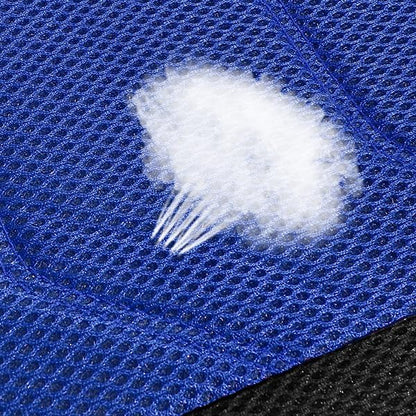 Pariiaotin 3D Air Mesh Car Seat Cover Front Sets Washable and Breathable Premium Cloth Automotive Vehicle Seat Covers for Cars Interior, Universal Fit for Most Cars, Sedan, Truck, SUV(Black/Blue)