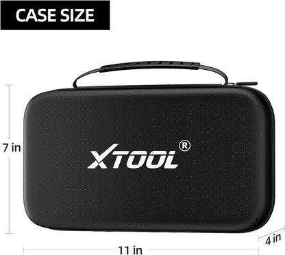 XTOOL Protective Case for OBD2 Scanner Diagnostic Tool, Waterproof Car Scan Tool Carrying Case Compatible with IP500, IP608, IP616, IP819, Size 11''x 7''x 4''