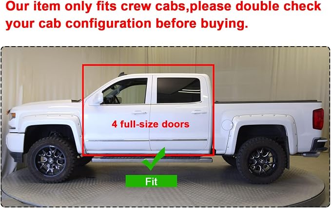 ECOTRIC 8pcs Underseat Storage Box Compatible with 2007-2018 Silverado 2007-2019 GMC Sierra 1500 2500HD 3500HD Under Seat Storage Container Crew Cab Replacement for #23183674