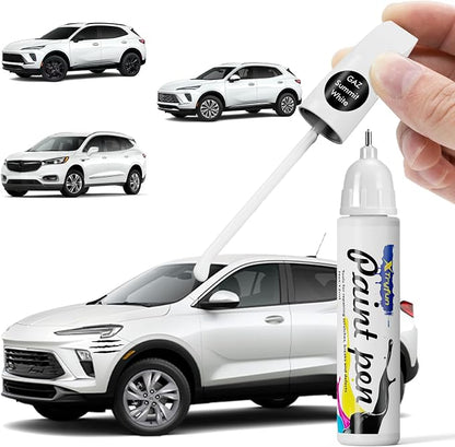 WA8624 GAZ Summit White Touch Up Paint Compatible with Buick, DIY Car Paint Scratch Repair, Automotive Paints, Quick & Easy Fix Scratch Repair for Enclave/Encore/Envista/Envision/LaCrosse