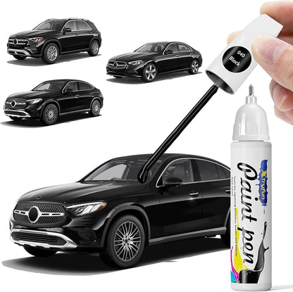 040 Black Touch Up Paint Compatible with Mercedes Benz, DIY Car Paint Scratch Repair, Quick & Easy Fix Automotive Scratch Repair for A/B/AMG/C/E/S/G/CLE/GLC/GLE/GLS/EQE/EQS/SL/SLC