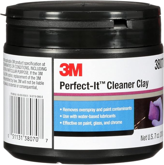 3M Perfect-It Cleaner Clay, 38070, 200 g, 1 bar per bottle