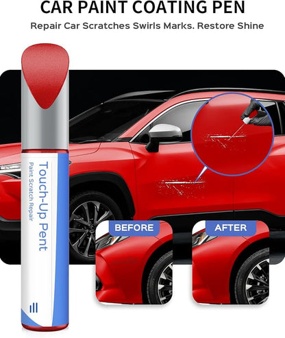 3R3 Barcelona Red Pearl Touch Up Paint Compatible with Toyota Exact Match Chips and Nicks Touch Up
