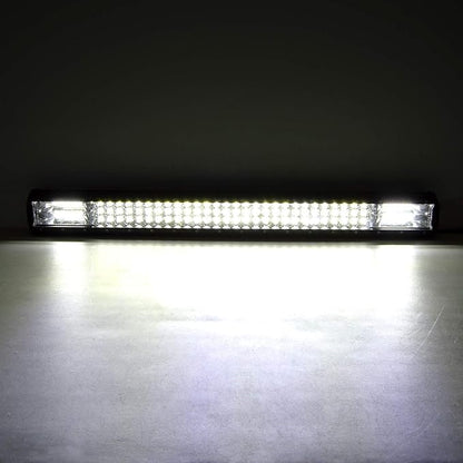 Willpower 28 inch 396W LED Light Bar Triple Row Spot Flood Combo Beam Off Road Driving Lights Waterproof Work Light for Jeep Trucks SUV ATV UTV Boat Lights, 12V 24V