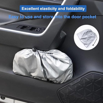 Windshield Sun Shade for Toyota Rav4 Accessories 2019-2025 2026, Custom Fit Foldable Front Window Sunshade Sun Visor Protector, Block UV Rays Keep Your Car Cooler