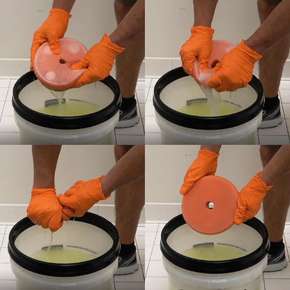 McKee's 37 - Polishing Pad Rejuvenator | Deep Cleaning Polishing Cleaner for Foam & Wool Pads | Extends Pad Life, Removes Buildup (16 oz)