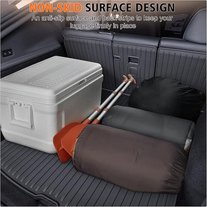Floor Mats Cargo Liner with Backrest Mat & Front Rear Cargo Mat for 2025 2026 New Model Y Juniper,TPE Rubber Liners Full Set Automotive Mats for 2025 New Model Y Accessories
