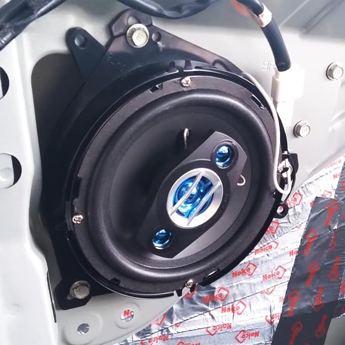 Scosche SAT6 5.25-6.5” Speaker Adapters Compatible with Select 2000-2020 Lexus, Scion and Toyota Vehicles - Adapter for 5 1/4' to 6 1/2' Car Door Speakers - Sold in Pairs - Does Not Fit 6.75' or 6X9'