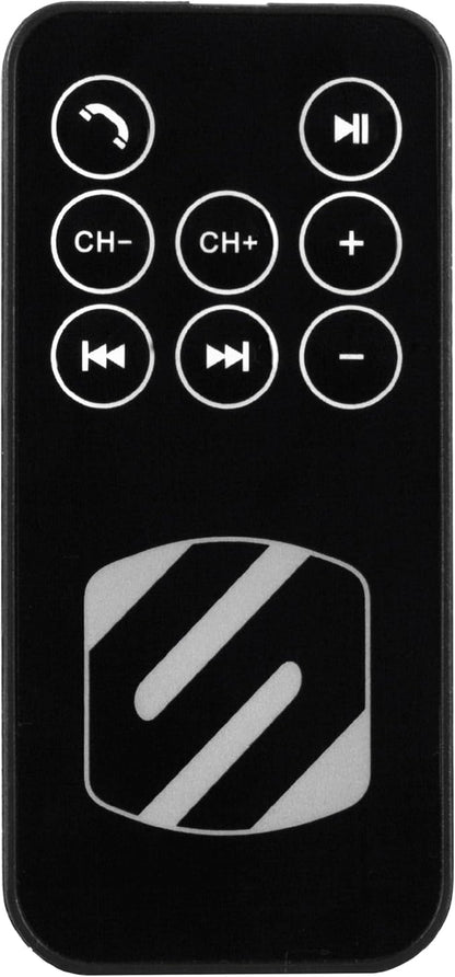 Scosche BTFMSR BTFREQ Universal Bluetooth Hands-Free Car Kit with Digital FM Transmitter and 10-Watt USB Car Charger