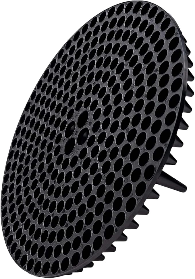 WASH&WHIPS Chenille Premium Scratch-Free Microfiber Lint-Free Blue Wash Mitt 8" x 10"in & Black Pitstop Particle Interceptor - Regular Size, 8" x 10"in