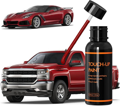 WA405Y/G1E/Siren Red Touch Up Paint for Chevy, DIY Car Paint Scratch Repair Kit, Automotive Paints, Quick & Easy Fix Scratch Repair Compatible with Chevrolet/Silverado/Equinox/Tahoe/Traverse
