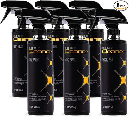 Molecule Competition Cleaner Spray | Heavy-Duty Car Cleaning Spray for Detailing Kits & Automotive Accessories | Removes Oil, Rubber & Grime | Interior & Exterior Safe | 16 Ounces (6 Pack)
