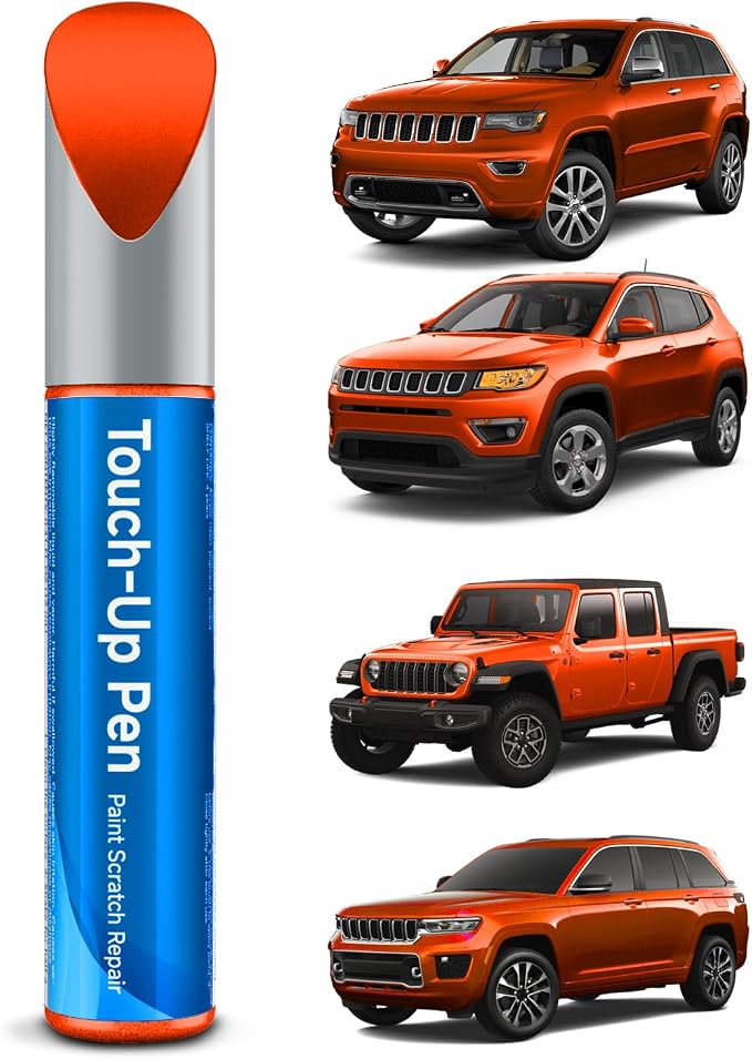 Touch Up Paint Compatible with Jeep Exact Match Touch Up Paint Car Scratch Repair (Punk'n Metallic(PE4/SE4))